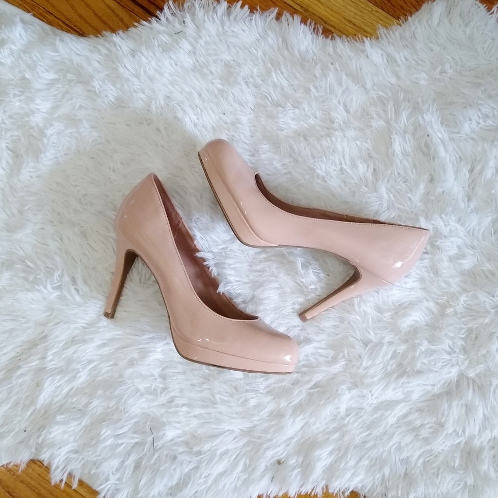 Nude Blush Christian Siriano Heels Size 8